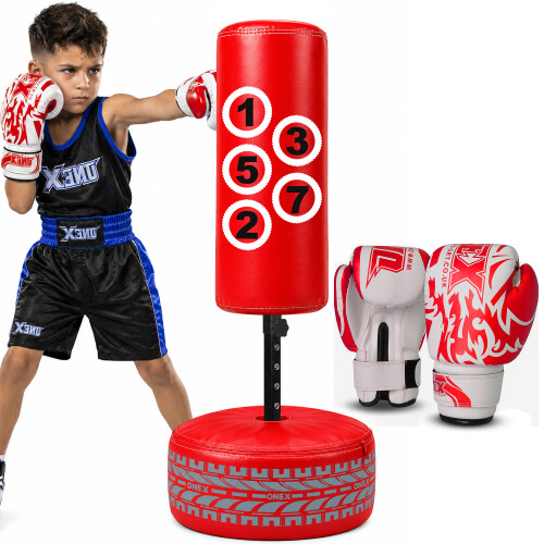 Free Standing Bag Training Gloves Kids MMA