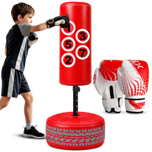 Free Standing Bag Punching Gloves Junior Gym