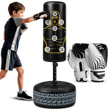 Free Standing Bag Kickboxing Gloves Kids MMA