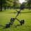 Premium 3 Wheeled Golf Push Trolley Golf Essentials Lightweight Foldable 2