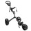 Premium 3 Wheeled Golf Push Trolley Golf Essentials Lightweight Foldable 5
