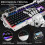 Gaming Keyboard and Mouse Sets, Backlit Rainbow Ergonomic Wired Keyboard & Mouse 2