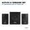 Vonyx 170.112 VX0812BT 2.1 Active Speaker Set 12" 2