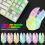 Wireless Gaming Keyboard & Mouse Rainbow Backlit Rechargeable White For PC Phone 8
