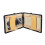 84'' Portable Folding Massage Table with Carrying Case Adjustable Height 4
