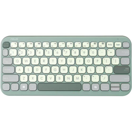 ASUS Clavier - ASUS - KW100 - Bluetooth - Membranes - Sans pavé numérique - Disposition EN