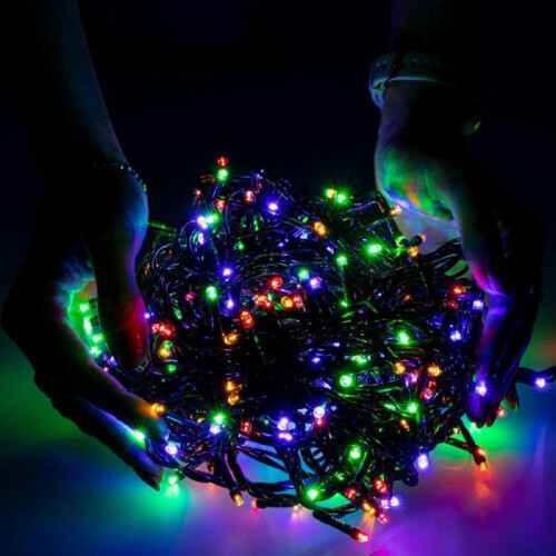 LED-garland - SPRINGOS - Springos CL0526 - Multicolor - 500 LED - Lengte >10 m 2