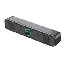 Sistema de Audio Barra de Sonido para PC con Alimentación USB Audio Envolvente Barra de Sonido para Cine en Casa Altavoz Barra de Sonido con Cable