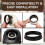 Gasket Replacement for Baratza Encore/ESP/Virtuoso+ Coffee Grinder Silicone Seal  Replacement Accessory 12PCS 4