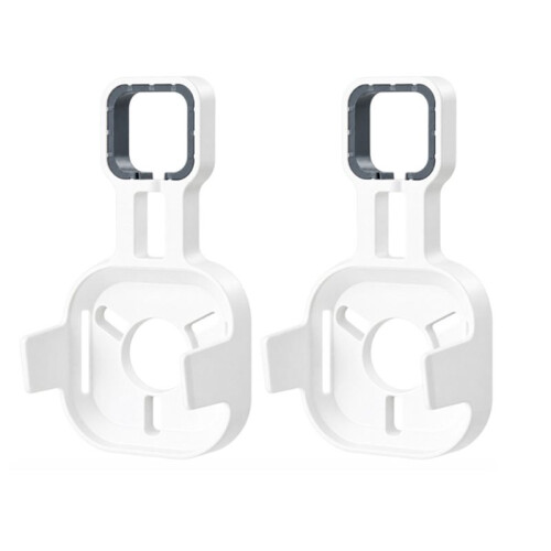 2PCS Wall Mount Bracket for Eero 6+ Dual-Band Mesh Wi-Fi 6+ Router Sturdy Socket Bracket Space Saving Wire Management