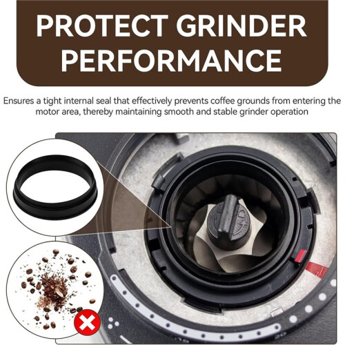 Gasket Replacement for Baratza Encore/ESP/Virtuoso+ Coffee Grinder Silicone Seal  Replacement Accessory 12PCS 1