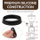 Gasket Replacement for Baratza Encore/ESP/Virtuoso+ Coffee Grinder Silicone Seal  Replacement Accessory 12PCS 3