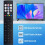 Replace ERF2AJ36H Remote Control for  TV ERF2AJ36H Remote Control 4