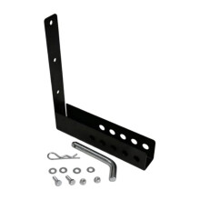 2 Inch Receiver Mount Slow Moving Sign Holder for UTV, Safety Warning Sign Bracket for Utility Vehicles