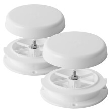 Mushroom Style RV Roof Vent Cap,Universal RV Attic Mushroom Plumbing Vent Cover Replace for Campers Trailer Ceiling Roof