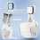 2PCS Wall Mount Bracket for Eero 6+ Dual-Band Mesh Wi-Fi 6+ Router Sturdy Socket Bracket Space Saving Wire Management 6