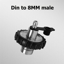Adaptateur pour Bouteille de Plongée Sous-Marine: Connecteur G5/8 DIN Vers 8 mm pour la Formation à la Plongée et les Aventures Marines