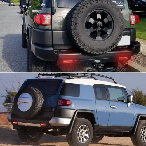 Rear Bumper Light for    2007-2014 Brake Light Sequential Turn Signal Light Accessories