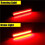 Rear Bumper Light for    2007-2014 Brake Light Sequential Turn Signal Light Accessories 3