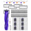 21 Pcs Replacement Parts for  Flow Robot Vacuum Cleaner Main Side Brush Filter Roller Mop Dust Bag 1