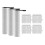 Roller Brush Replacement 3pcs & Vacuum Filters 4pcs for  F25  ACE LT RT 1
