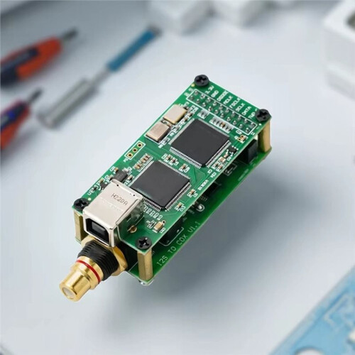 Nova Placa de Saída de Áudio Digital I2S para Interface Coaxial SPDIF USB Pode Ser Conectada Ao CS8675 Amanero 2