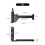 PCIe GPU Vertical Mounting Bracket Aluminum Alloy for PCIe 3.0/4.0/5.0 Riser Cable  Card Steering Mount A 6