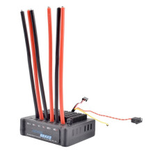 60Ax2 Dual Way Bidirectional Brushed ESC 3-7S UBEC 5V 5A with XT60+4mm Banana Plug for RC Model Boat/Tank/Car