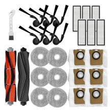 Accessories Kit Compatible with Robot Vacuum 5/5 Pro Replacement Parts Including Main Brush,Rubber Brush, Filters, Dust Bags