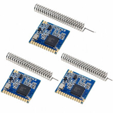 3 Stück 433-MHz-LoRa-SX1278-Transceiver-Modul, Drahtlose Langstreckenkommunikationsplatine mit Antenne und SPI-Schnittstelle