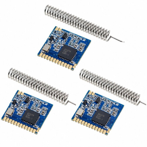 3Pcs 433MHz LoRa SX1278 Transceiver Module Long Range Wireless Communication Board with Antenna SPI Interface 1