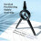 Digital Compass Geometry Tool Visible Radius Math Compass, School Supplies Student Woodwork Drafting Drawing Circle Tool 3