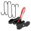 Ratchet Brake Caliper Piston Tool - 4pc Hook Set for Car Brake Pad Replacement & Wind-Back Tool 1