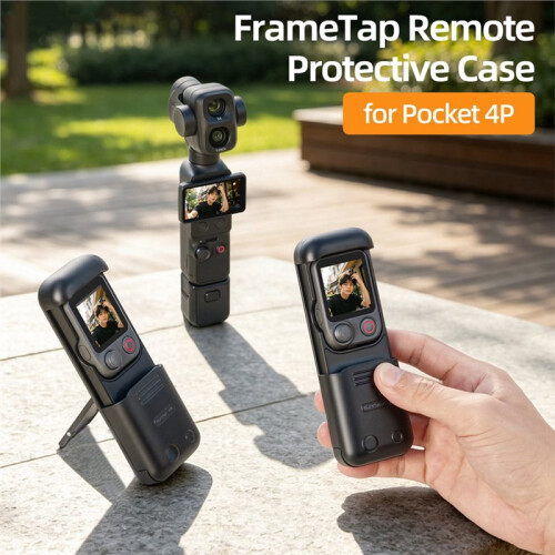 Viewfinder Remote Control Protective Cover for  OSMO Pocket 4P Sliding Storage Case Camera Accessories 2