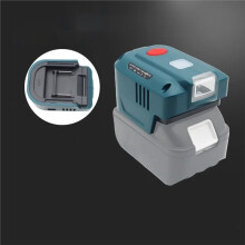 220V Inverter LED Working Light USB Power Bank Charger for 18V Lithium Battery BL1830 BL1840 BL1850 BL1860