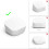 For Eero Mesh WiFi Router Wall Mount Bracket with Cable Storage Function Stable Easy Install Wall Mount Outlet Holder 3