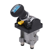 Aluminum 4-Port Lift Valve with Fittings and Indicator Light 14750652H for HOWO Dump Trucks