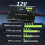 MPPT Solar Charge Controller 12V, 10A Solar Panel Controller for LiFePO4 Compatible with AGM, Gel, Flooded Batteries 6