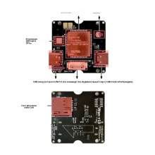 ZXACC-WWAN LE271-G 4G Core Board 4G Full Netcom CAT1 Modul -SIM-Kortplats Kommunikationsmodul