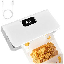 Bag Sealer Portable Heat Sealer Magnetic Fridge Decals 6 Adjustable Gears for Chips Snacks Candies Bags Food Storage
