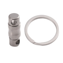 Snabbkoppling Nyckelringskarbinhake Avtagbar Dubbel Svivelkrok för Bilnycklar, USB-Minnen, Verktyg