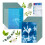 Cyanotype Sun Print Kit 50 Sheets A6 High Sensitive Nature Solar Activated Paper with Acrylic Panel 1