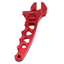 Adjustable an Aluminum Wrench Hose Fitting Tool - Universal Fit for AN3-AN12 Hose Ends & Fittings