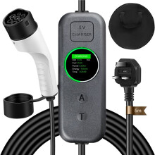 Electric Vehicle Car Charger EV Charging 13A Cable Type 2 UK Plug 3 Pin 5m