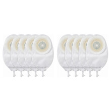 10PCS Urostomy Bags for Urostomy Stoma Care 15-45mm Cut-to-Fit Urostomy Bags Drainable One-Piece Ostomy Pouches