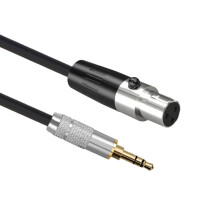 3.5mm Male to XLR Female Audio Cable 3.5mm to XLR Female Headphone Audio Cord for Audio Device 2M