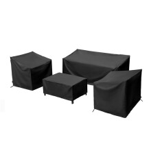 Outdoor Furniture Cover Waterproof Patio Protective Covers for 4 Piece Outdoor Conversation Set