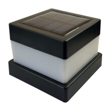 Solar Pillar Post Fence Lamp Waterproof Outdoor Garden LED Post Light Warm/White Light Outdoor Lighting Sunlight
