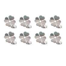 8PCS Stainless Steel Tablecloth ClipsTables, Lucky Magnetic Tablecloth Weights, for Outdoor