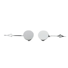 1Pair Front Bumper Towing Eye Hook Cover for Cayenne 92A 15-18 95850515640 95850515540 Towing Hole Cap White